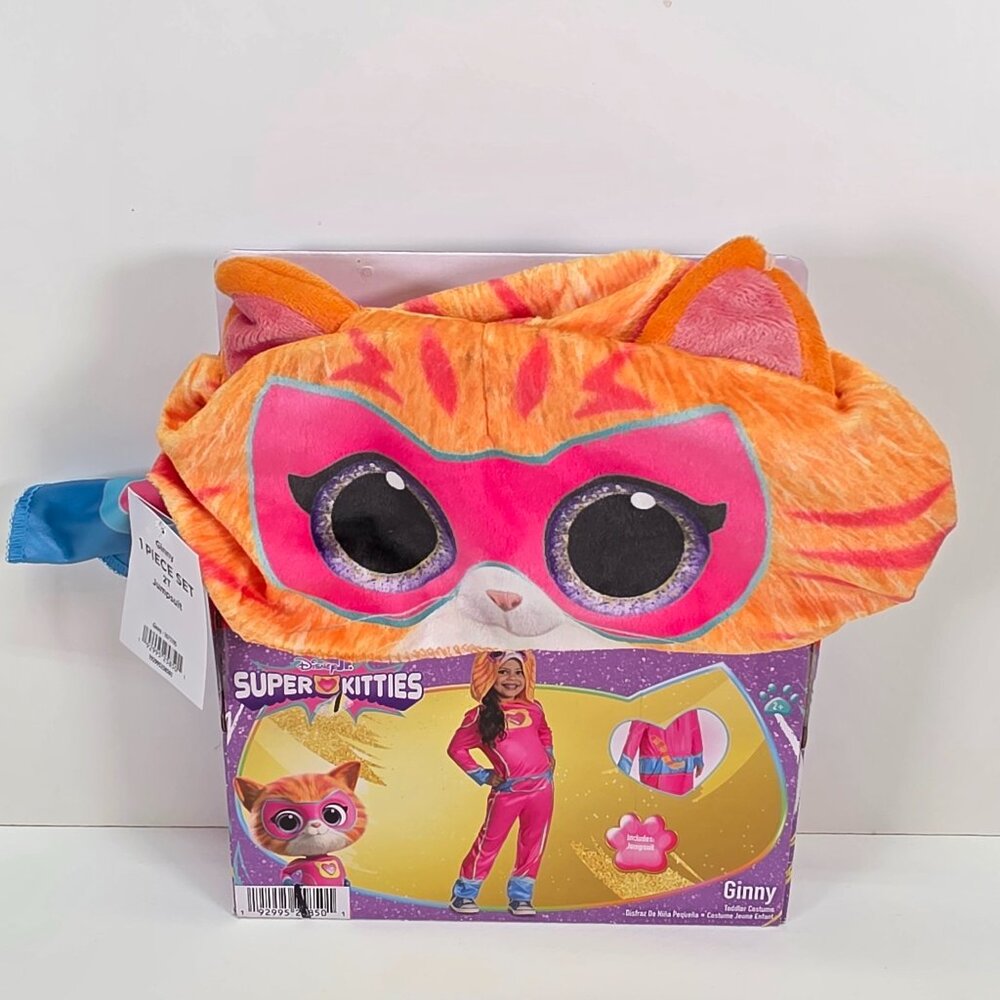 Disney Jr Super Kitties Ginny Costume 2T NWT Toddler